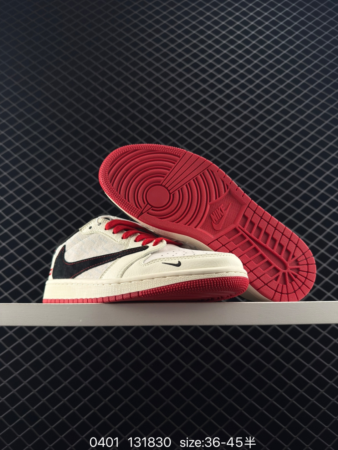 Travis Scott x Air Jordan 1 ” Reverse Mocha “